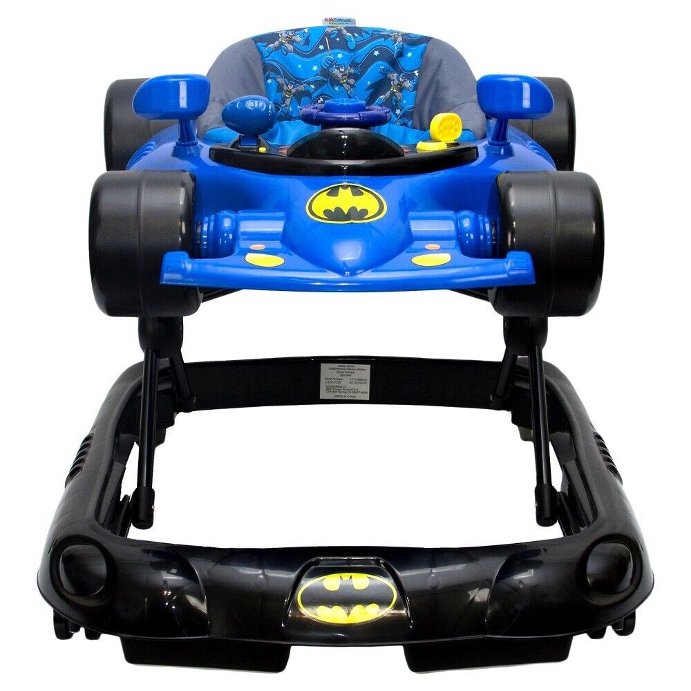 New Kidsembrace Dc Licensed Batman Baby Walker W/ Activity Tray - 6 Months