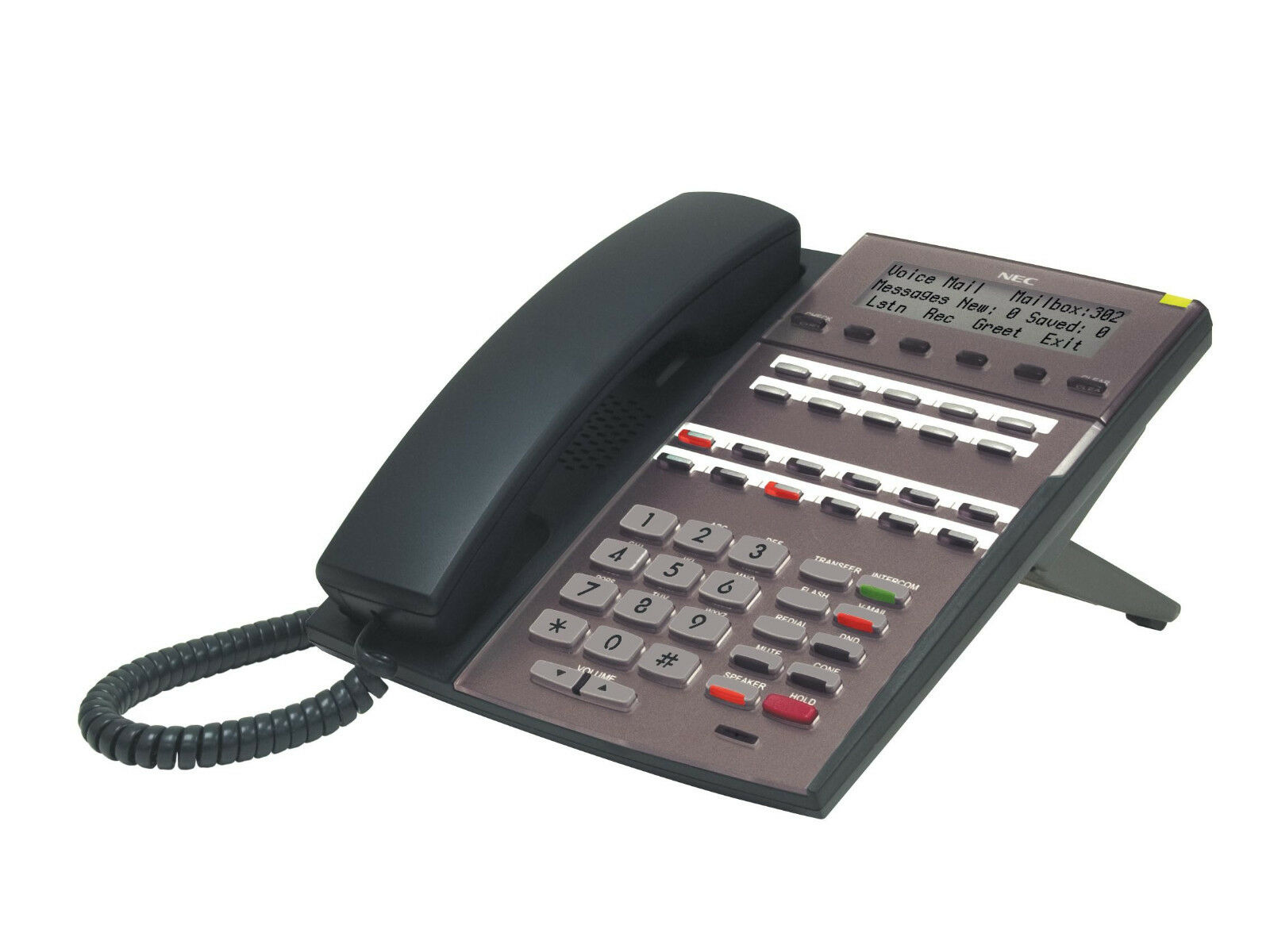 Nec 1090020 Dsx 22b Display Tel Bk Phone Dx7na-22btxh Refurbished Year Warranty