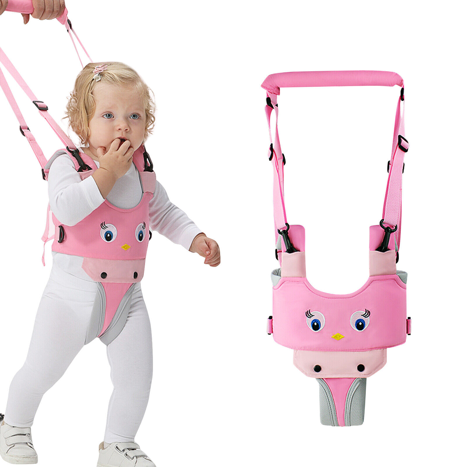 Baby Walking Harness Toddler Walker Assistant Belt Pulling And Lifting Dual Use